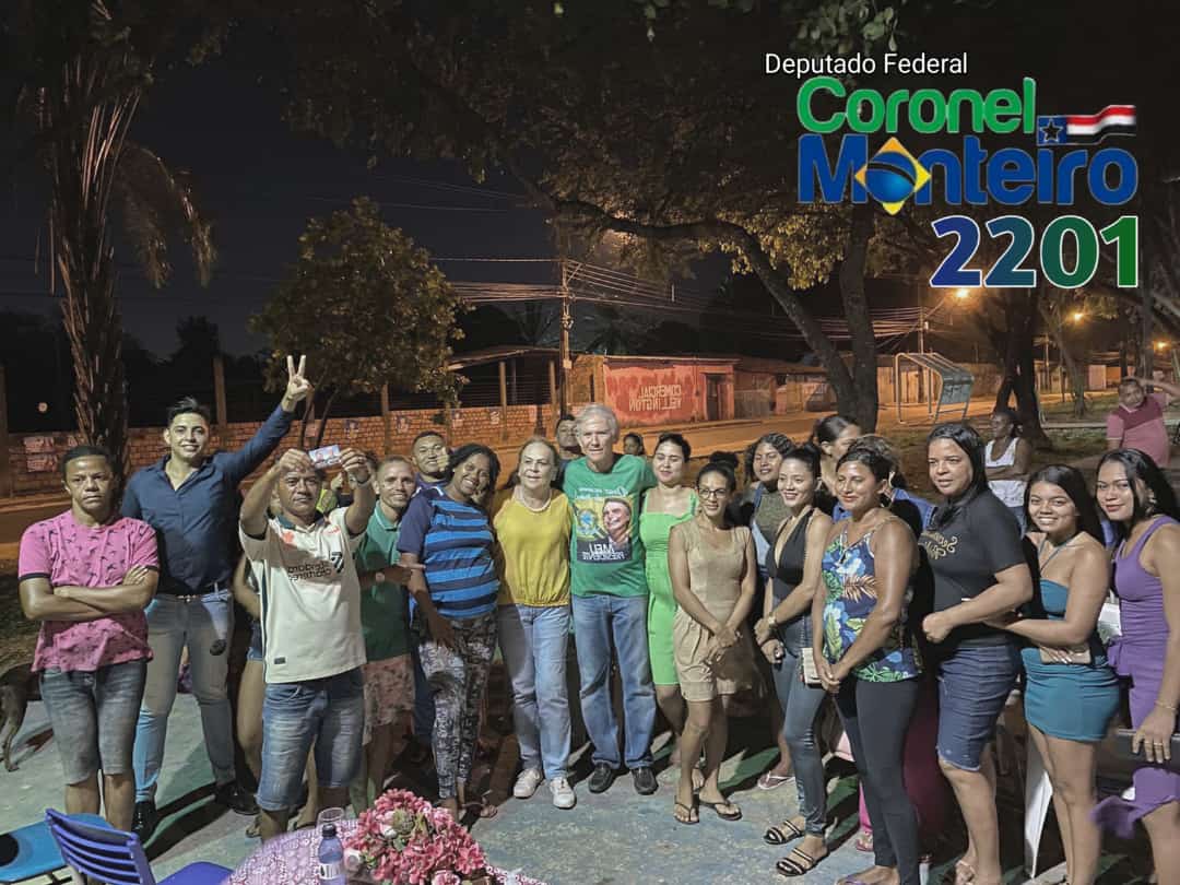 Coronel Monteiro realiza reunião com apoiadores em São Luís