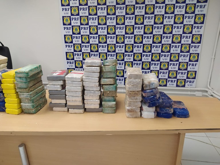 Droga avaliada em R$ 7 milhões é apreendida pela PRF em São Luís