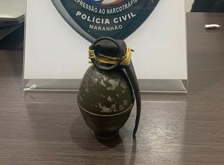 Homem é preso em posse de uma granada no bairro Monte Castelo em São Luís