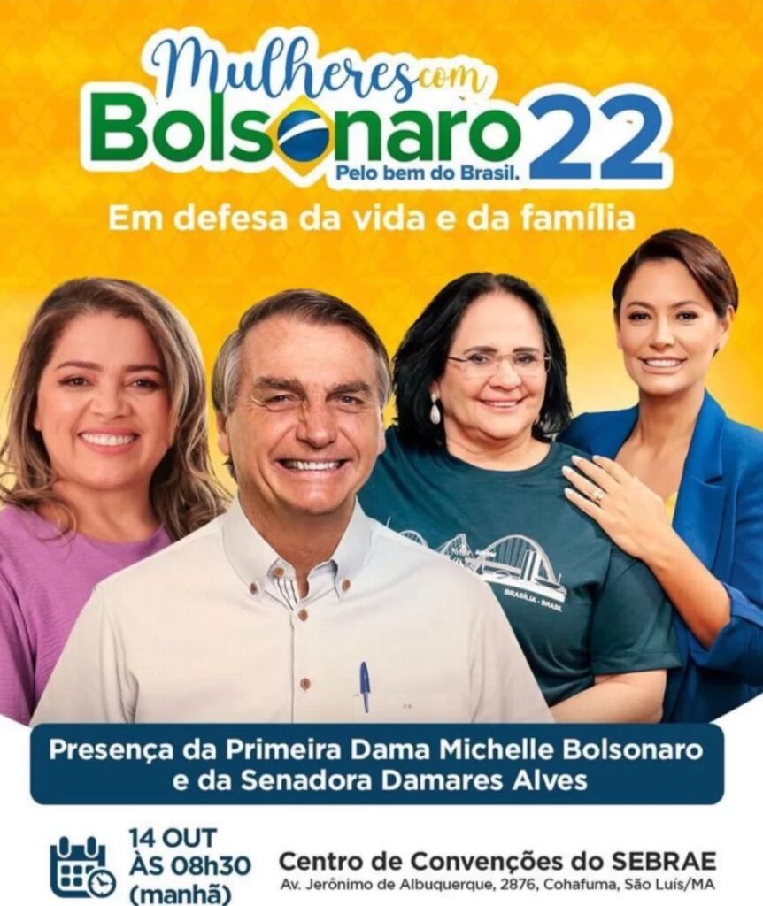 Mical Damasceno anuncia visita de Michelle Bolsonaro e Damares ao Maranhão