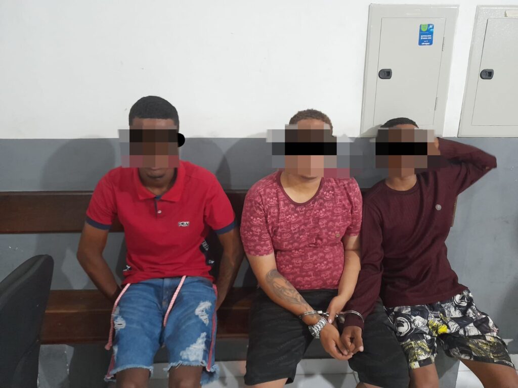 PM de folga recupera veículo de aplicativo roubado e prende três criminosos em São Luís