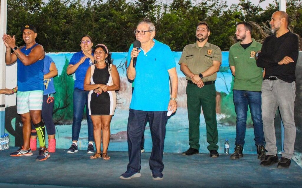 Chico Carvalho entrega mais uma praça na zona rural de São Luís