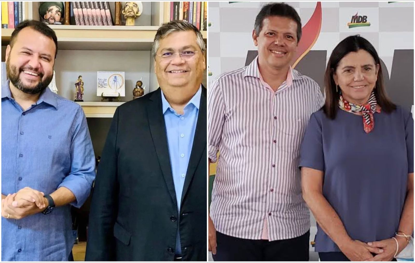 A disputa entre Dino e Roseana para emplacar Clayton Noleto e João Marcelo no DNIT