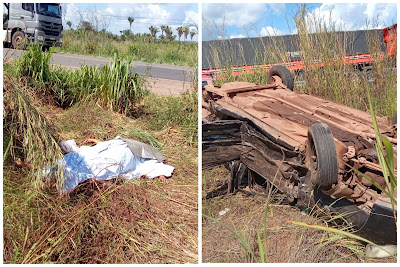 Acidente com carro de deputada estadual deixa uma pessoa morta na BR-135 no Maranhão