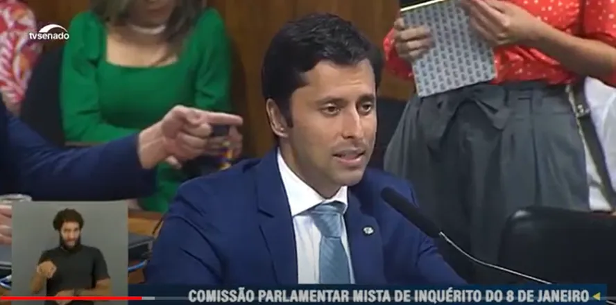 VÍDEO: Duarte Jr vai representar no Conselho de Ética deputado bolsonarista que atrapalhou sua fala na CPMI