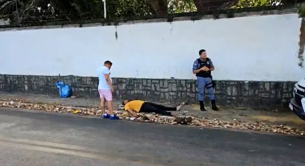 Vítima de sequestro é encontrada caída em calçada após fugir de cativeiro em São Luís