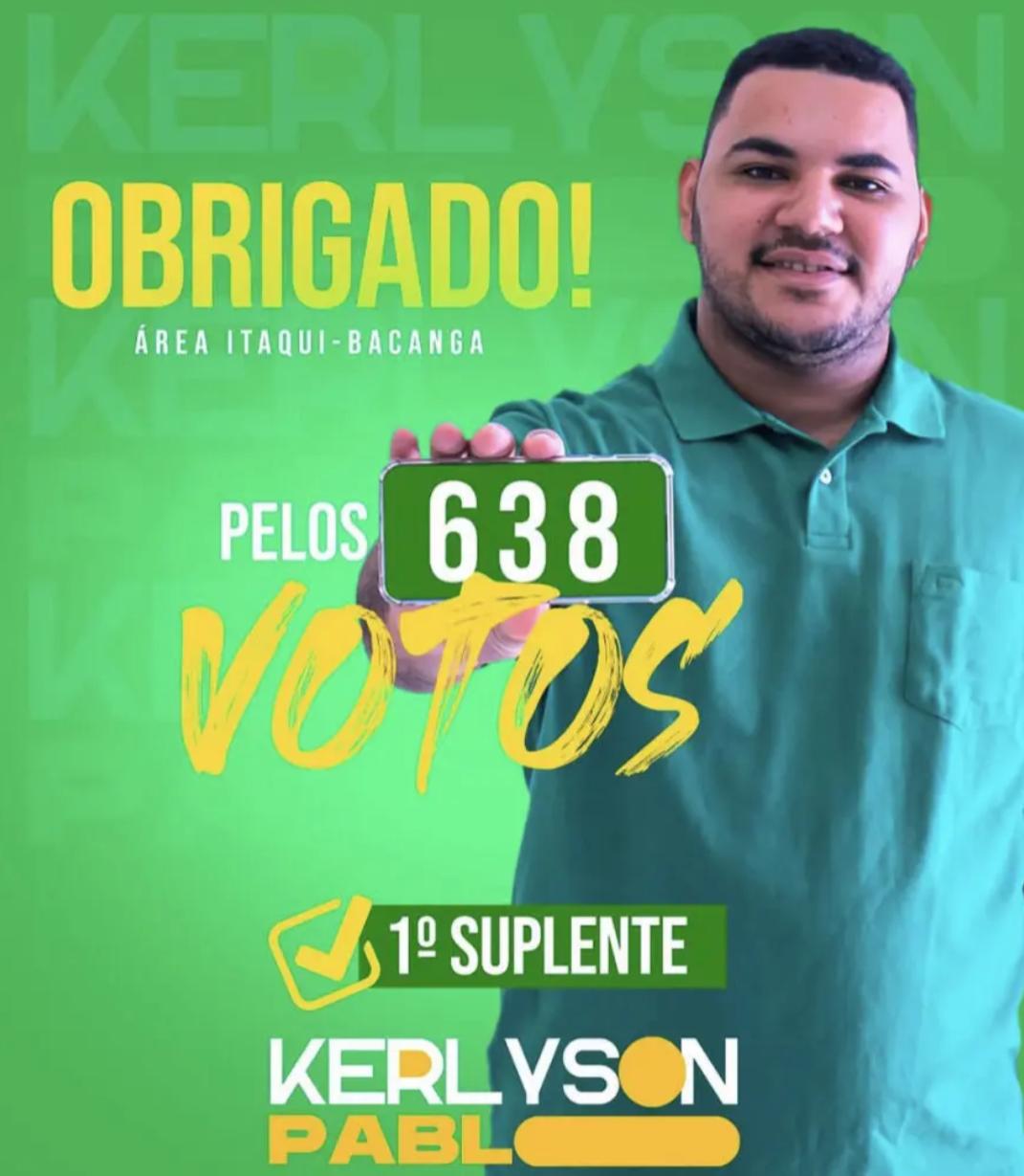 Jovem Kerlyson Pablo é o novo destaque da eleição do Conselho Tutelar da região do Itaqui-Bacanga