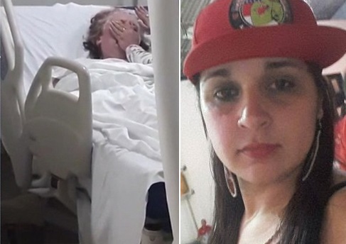 Filha que foi flagrada asfixiando a mãe em leito de hospital é condenada a mais de 19 anos de prisão