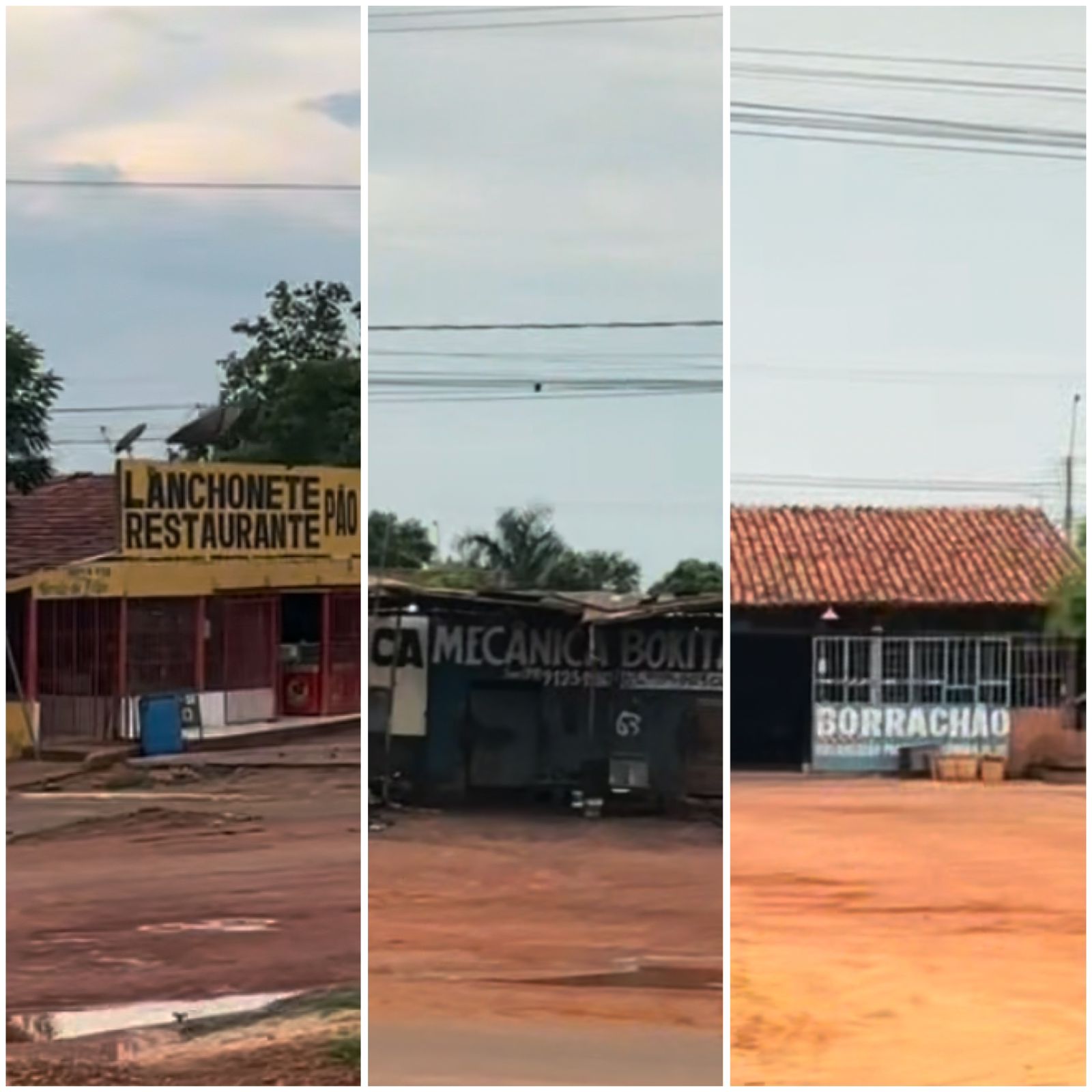 Vídeo mostra cidade de Estreito deserta e comércio fechando as portas mais cedo após queda de ponte