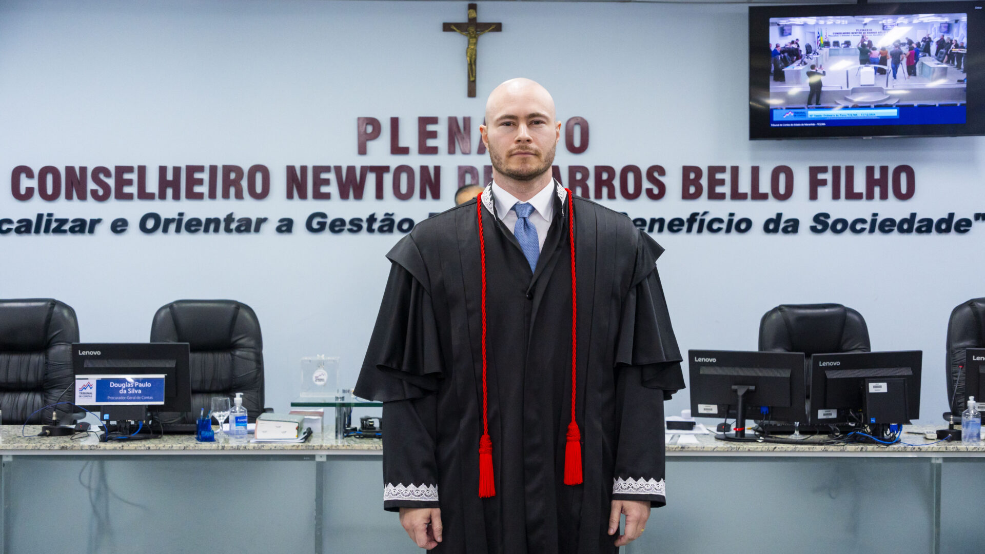 Ministro Alexandre de Moraes do STF confirma eleição de Daniel Brandão para presidência do TCE