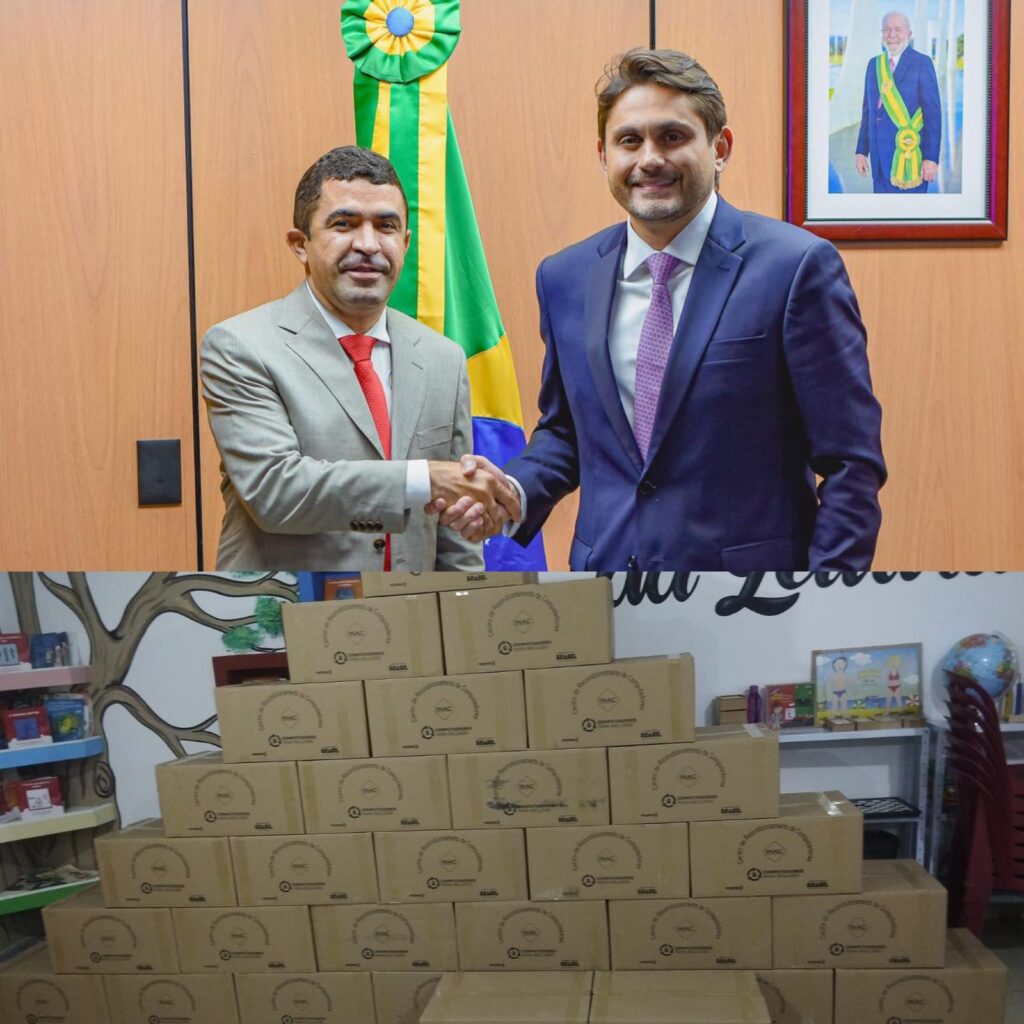 Prefeitura de São Francisco do Maranhão recebe quarenta computadores para reforçar a educação na sede e zona rural