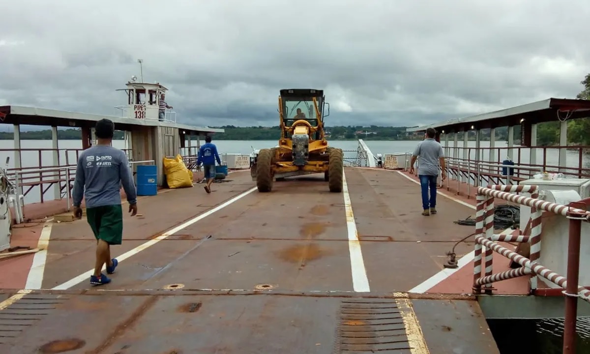 Balsa prometida para travessia entre Maranhão e Tocantins após queda de ponte só vai começar a funcionar após vistoria da Marinha