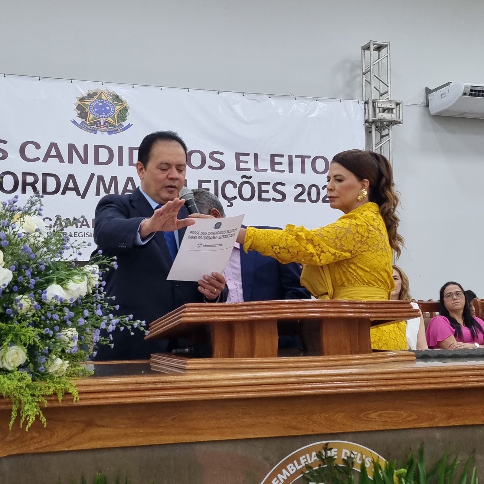 Rigo Teles é empossado prefeito de Barra do Corda