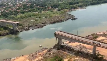 Operação para demolir resto de ponte entre MA e TO utilizará técnica de calor intenso e explosivos