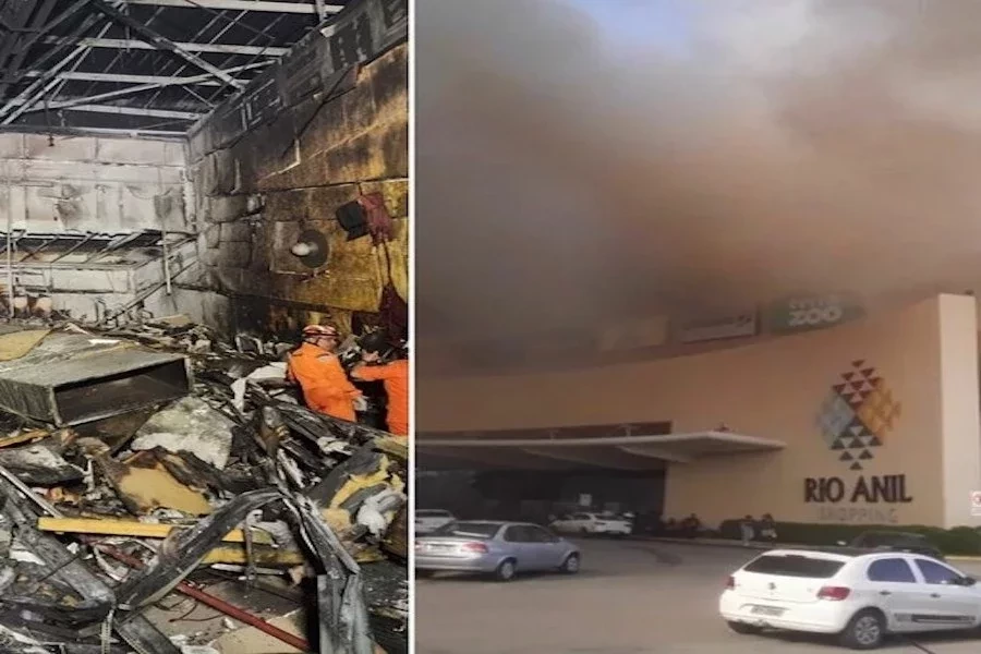 Morre um dos feridos em princípio de incêndio no Rio Anil Shopping em São Luís