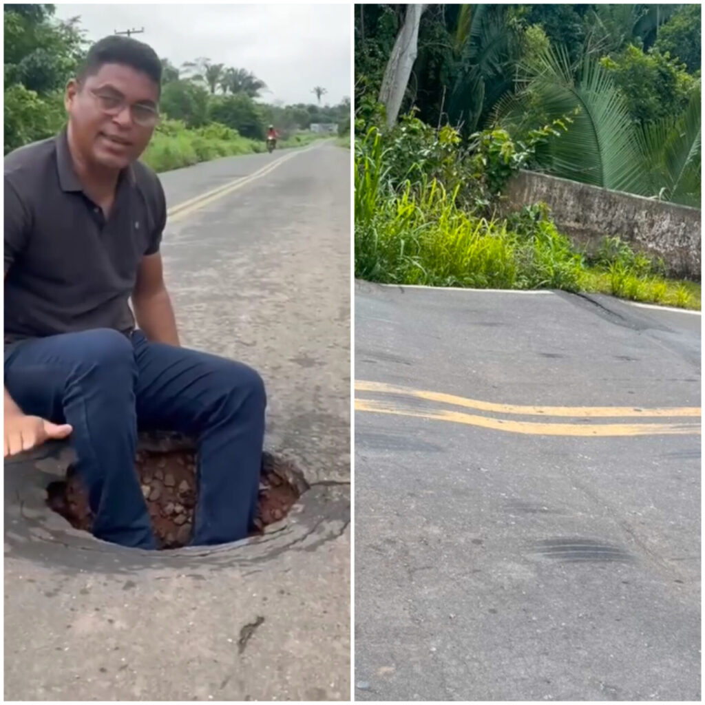 Morador fez apelo ao governador Brandão um mês antes de cabeceira de ponte ceder na MA-026 entre Codó e Timbiras