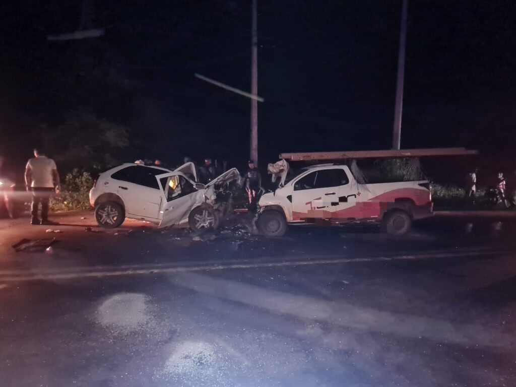 Acidente na BR-135 deixa dois mortos e dois gravemente feridos entre Presidente Dutra e São Domingos do Maranhão