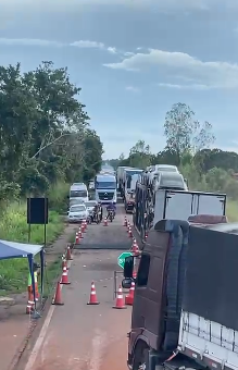 Trecho da BR-222 entre Santa Inês e Santa Luzia é liberado para circulação de veículos