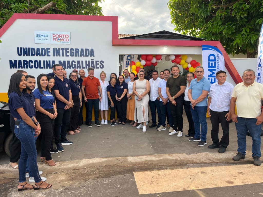 Prefeitura de Porto Franco celebra a entrega de três escolas reformadas e reforça compromisso com a educação