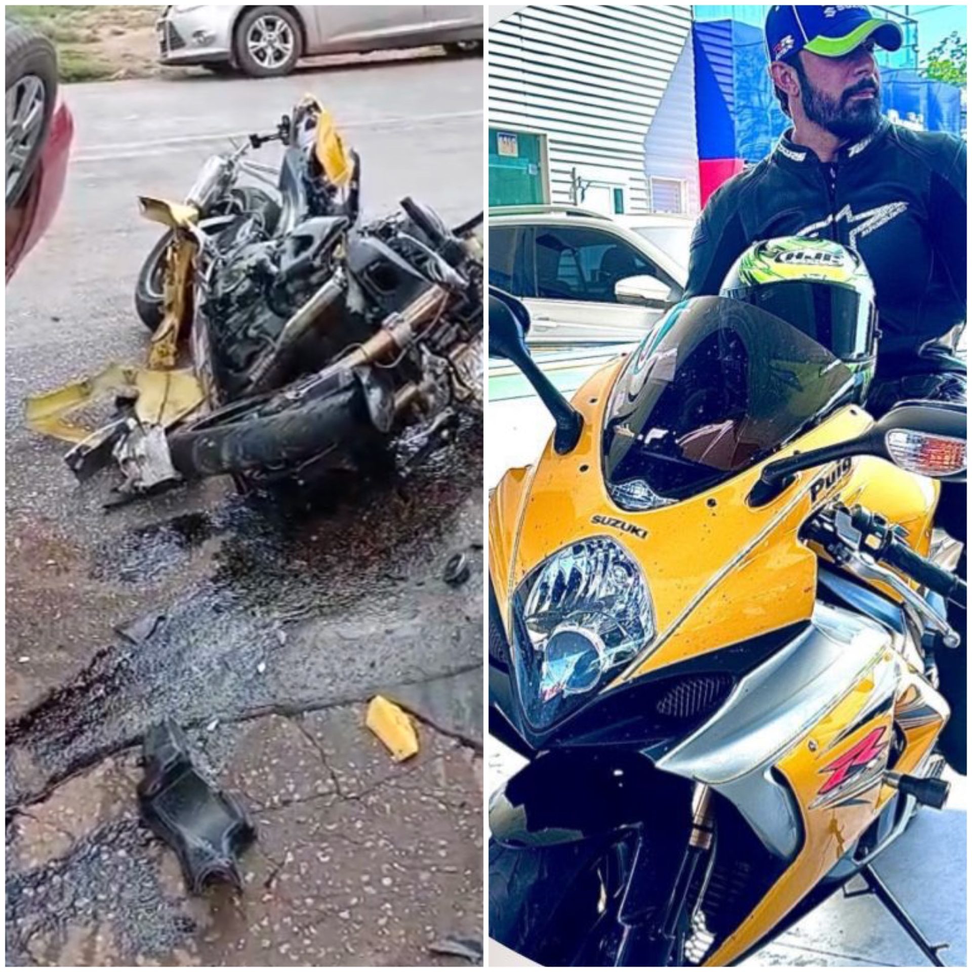 Acidente envolvendo moto esportiva deixa uma pessoa morta e carro é quase partido ao meio em Açailândia