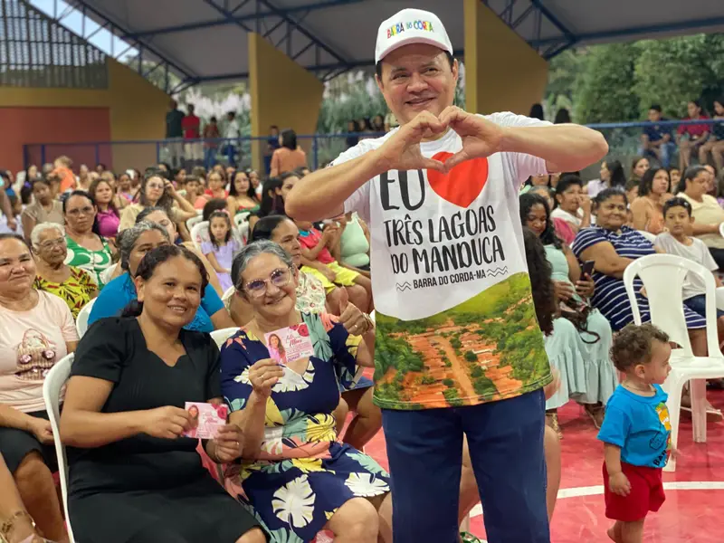 “Prefeito Rigo Teles, o senhor vem construindo sua história em Três Lagoas do Manduca”, diz moradora da zona rural de Barra do Corda
