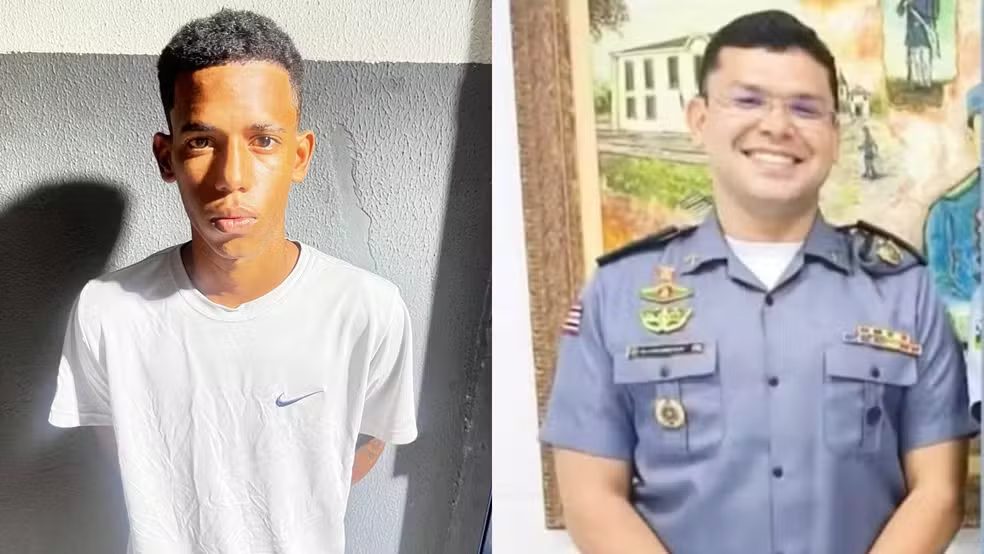 Suposto atirador que matou o major André Felipe se entrega à polícia em São Luís