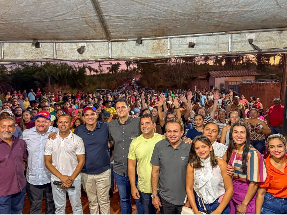 Deputado Eric Costa anuncia R$ 300 mil em emendas para João Lisboa durante assinatura de ordem de serviço