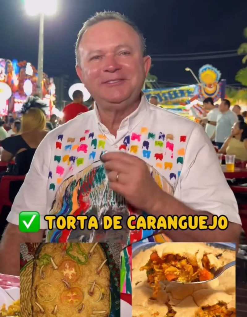 Durante quiz, Brandão rejeita camarão e alimenta especulações sobre distanciamento do vice
