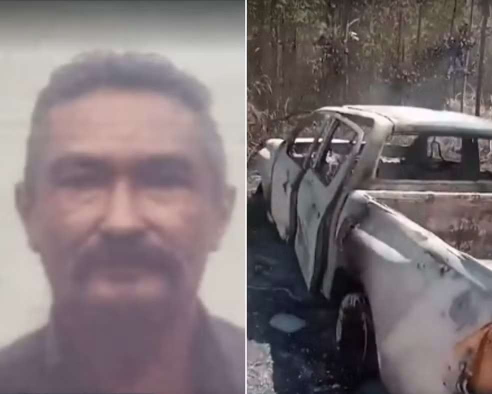 Comerciante é sequestrado, tem veículo queimado e acaba morto em Santa Luzia no Maranhão