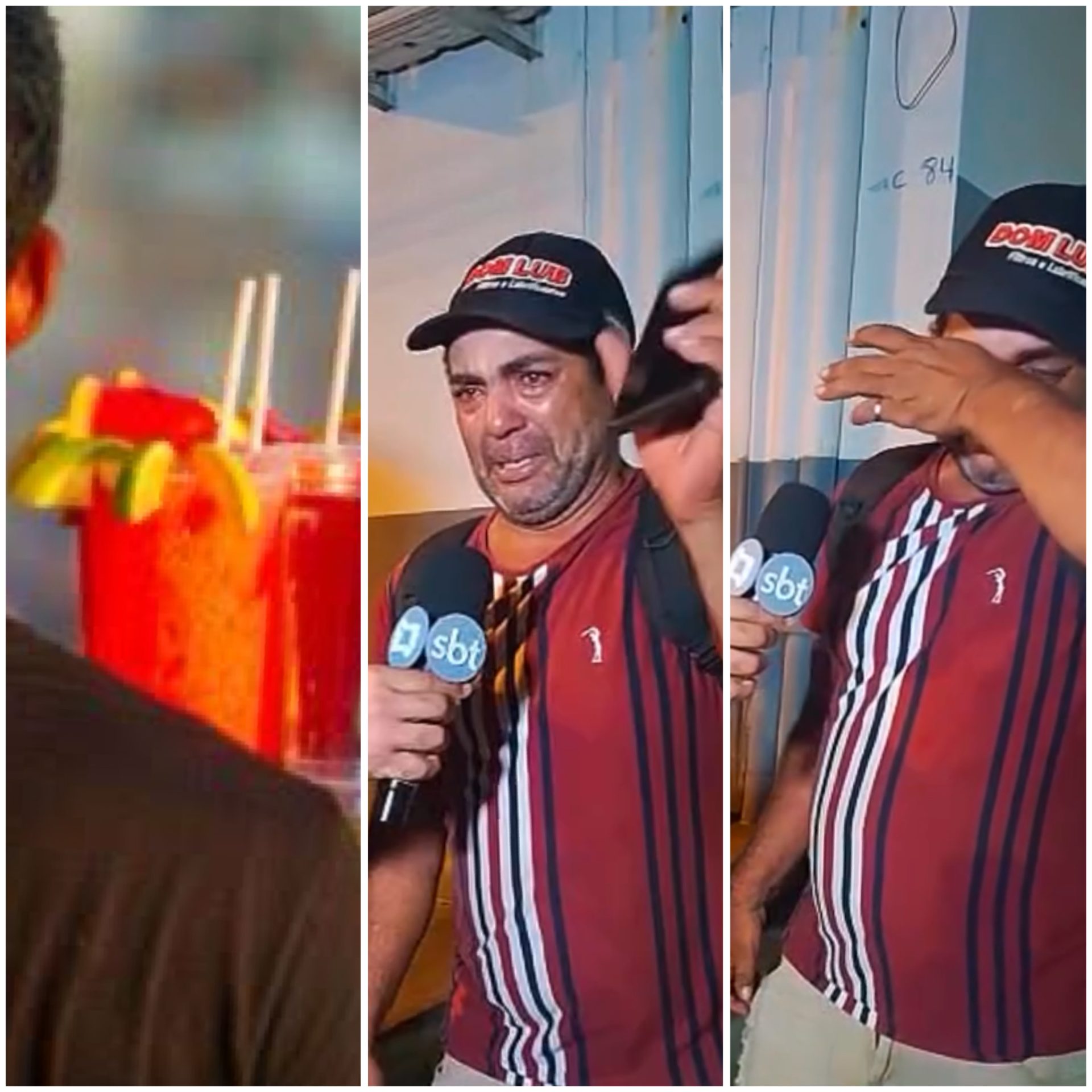 Sem ter o que comer em casa, vendedor ambulante chora após ser impedido de trabalhar em praia de Imperatriz por “secretário” da prefeitura