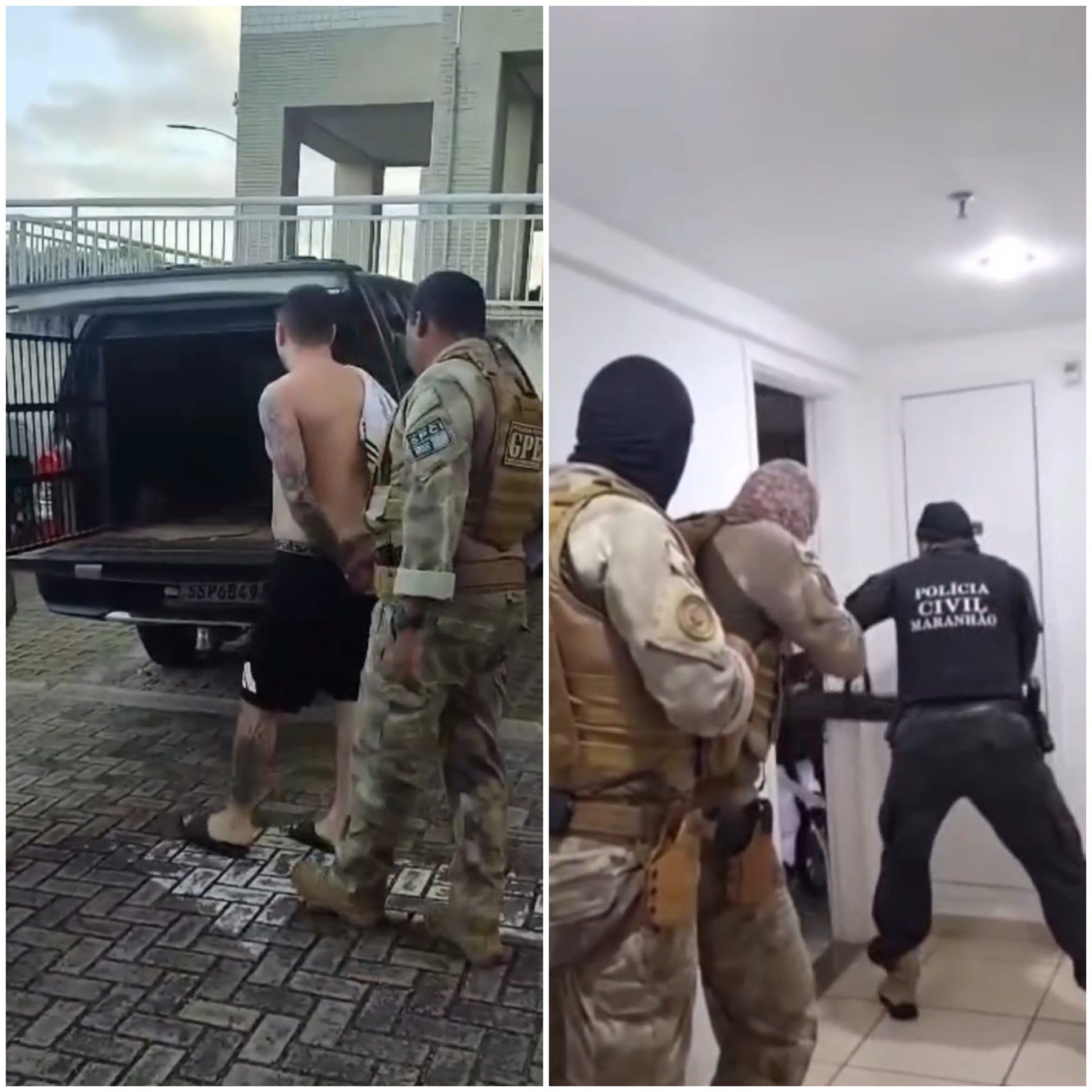 Foragido por homicídio e tráfico no Rio Grande do Sul é preso em condomínio em São Luís