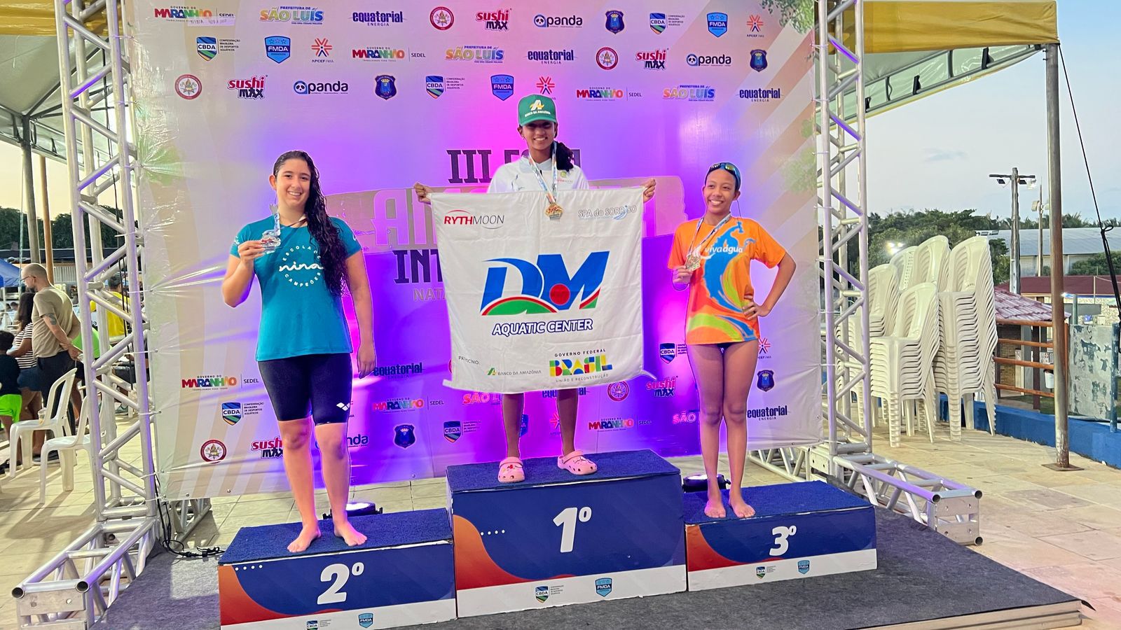 Pietra Diniz brilha na Copa Amazônia Internacional com 13 ouros, recorde absoluto e troféu de melhor índice técnico
