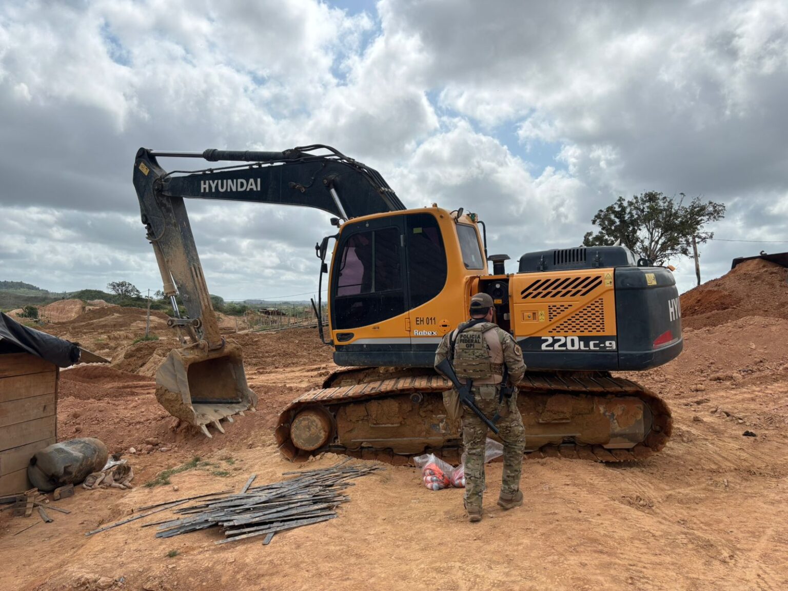 Polícia Federal realiza operação contra garimpo em Centro Novo do Maranhão
