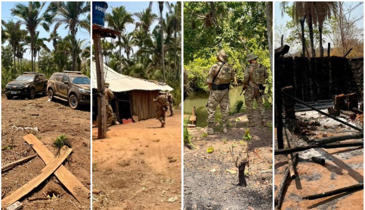Polícia Federal deflagra operação na Terra Indígena Bacurizinho em Grajaú no MA