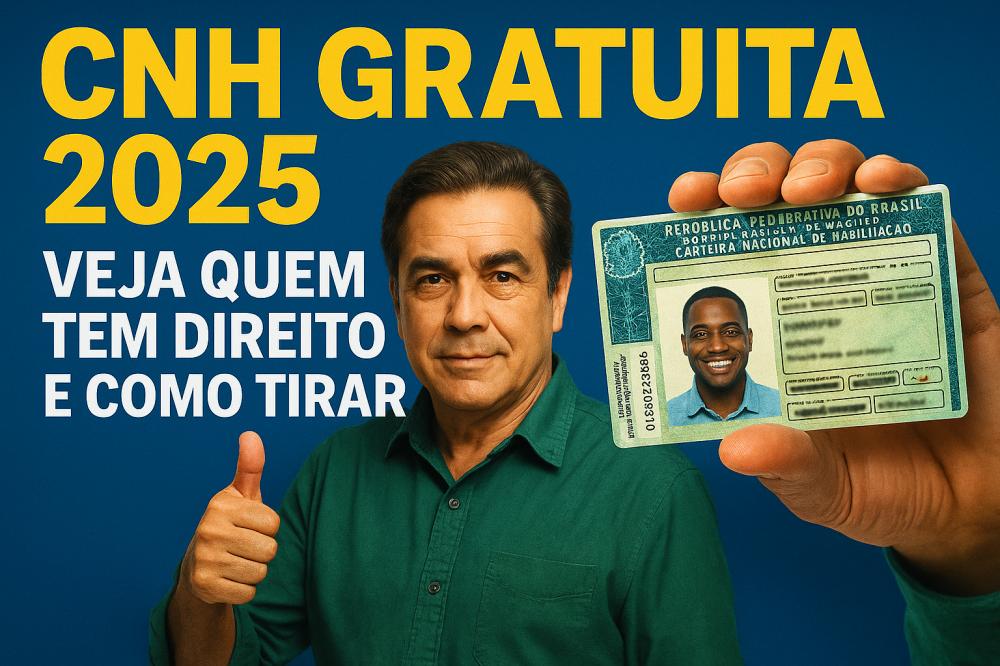 Veja como tirar a sua CNH gratuita no Maranhão e quais municípios foram contemplados