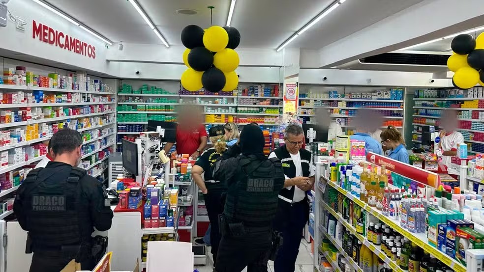 Polícia realiza operação contra quadrilha que roubava cargas de remédio no Maranhão para abastecer farmácias no Piauí