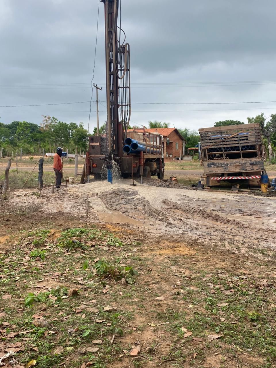 Após anos com população sofrendo com a falta de água, gestão de Heider Nunes inicia a perfuração de poços em São Félix de Balsas