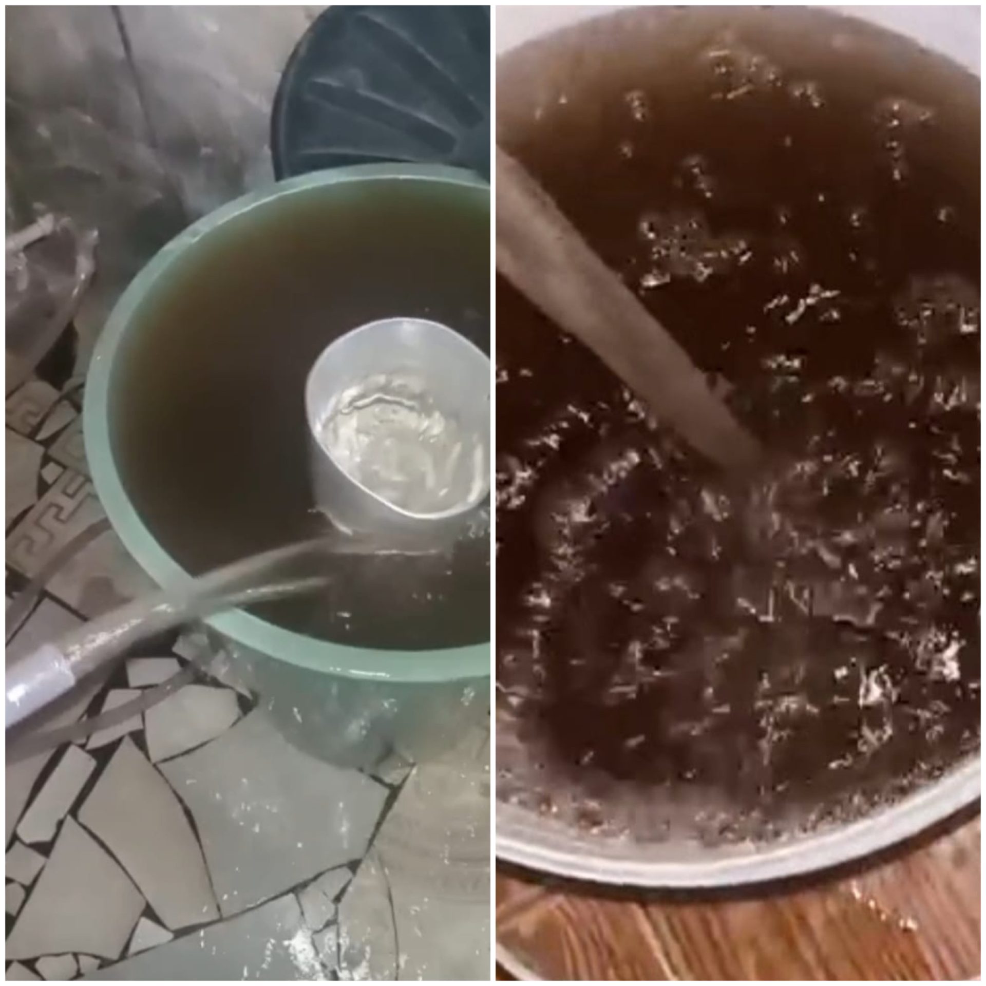 Moradores do Quilombo Liberdade sofrem com a falta de abastecimento e a péssima qualidade da água que chega às torneiras