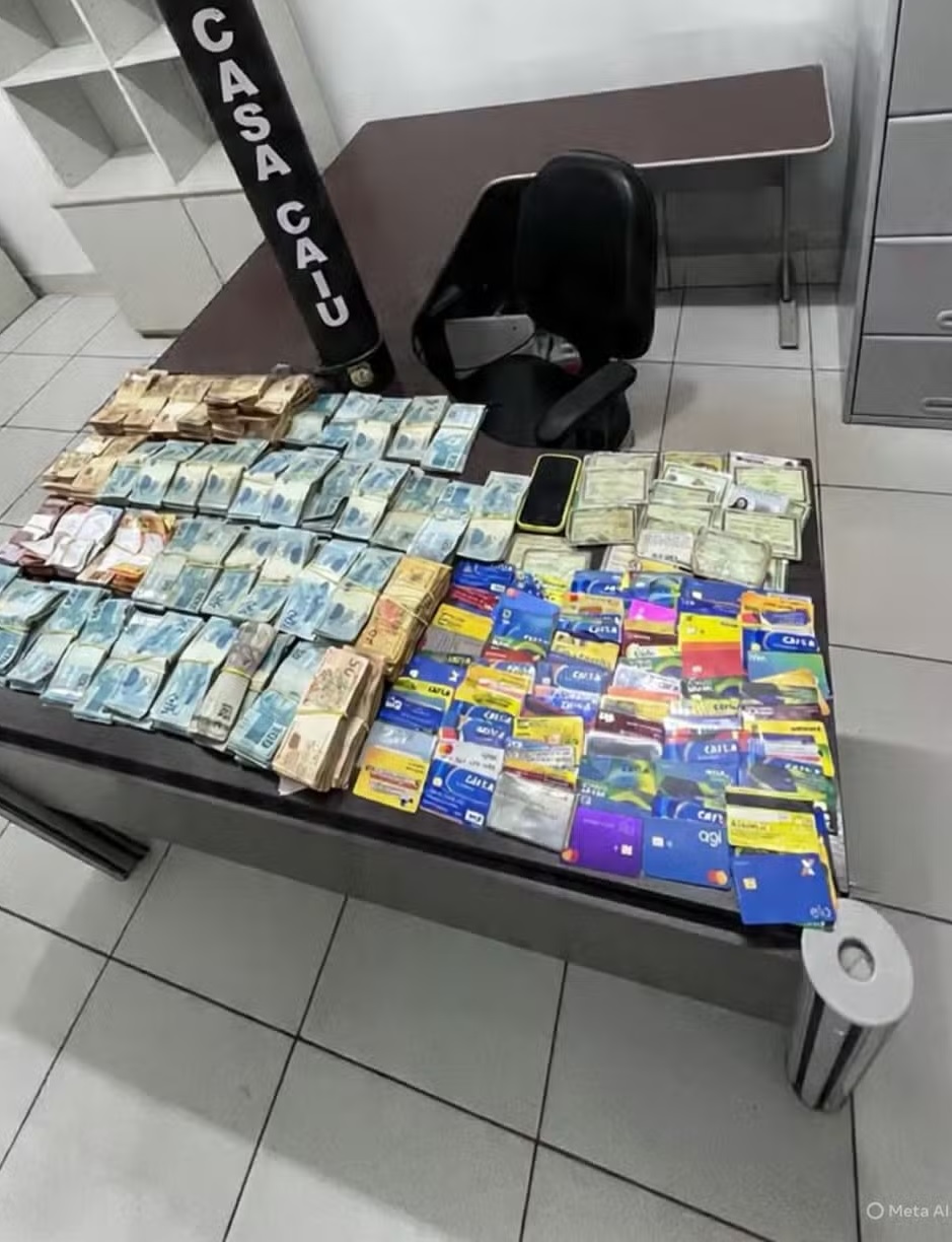 Professora é presa por envolvimento em esquema de agiotagem e fraude em Timon e polícia encontra quase meio milhão em dinheiro vivo