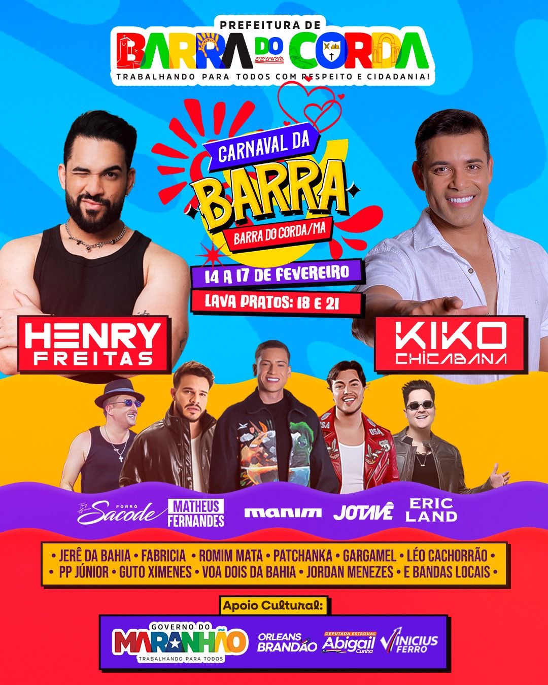 Gestão de Rigo Teles promete fazer um dos maiores e melhores carnaval do interior do Maranhão