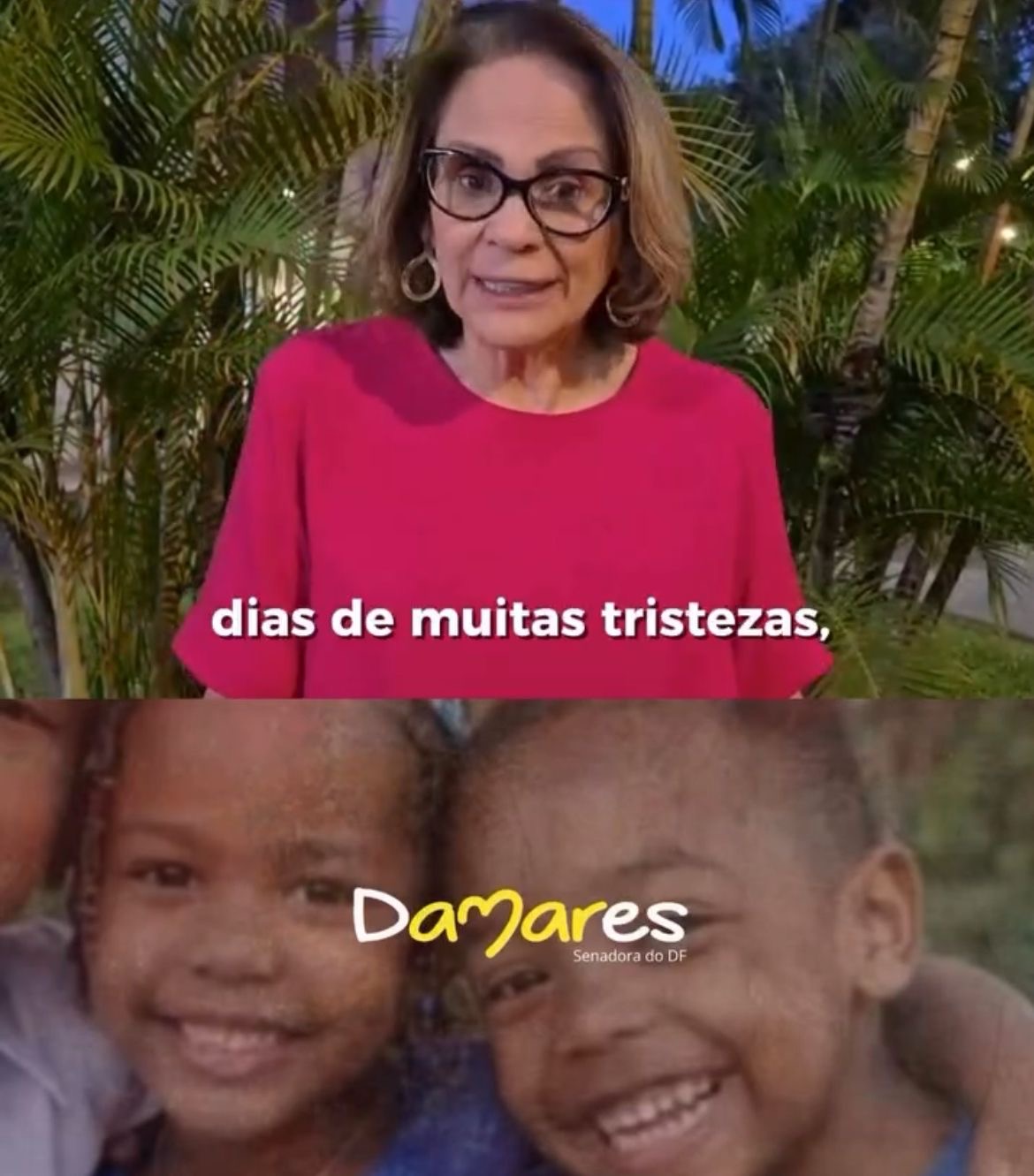 Senadora Damares elogia buscas determinadas por Brandão e levanta hipótese de rapto de crianças em Bacabal