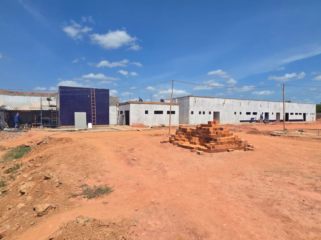 Obra da Segov, Hospital Municipal de Dom Pedro terá estrutura ampla e moderna e está em fase avançada