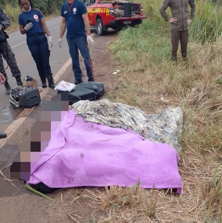 Tragédia: veículo cai dentro de lago e quatro mulheres morrem na BR-226 em Grajaú, no Maranhão