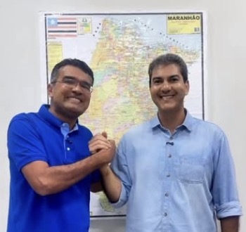 Eduardo Braide anuncia Lahesio Bonfim como candidato ao Senado em sua chapa