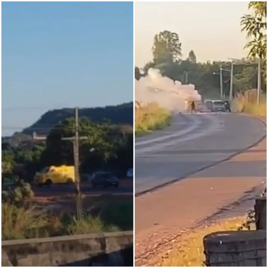 Cena de filme: população acompanha assalto a carro-forte no interior do Maranhão e elogia ação cinematográfica dos bandidos