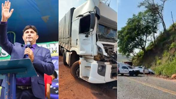Pastor evangélico morre em grave acidente na BR-222 entre Santa Luzia e Buriticupu