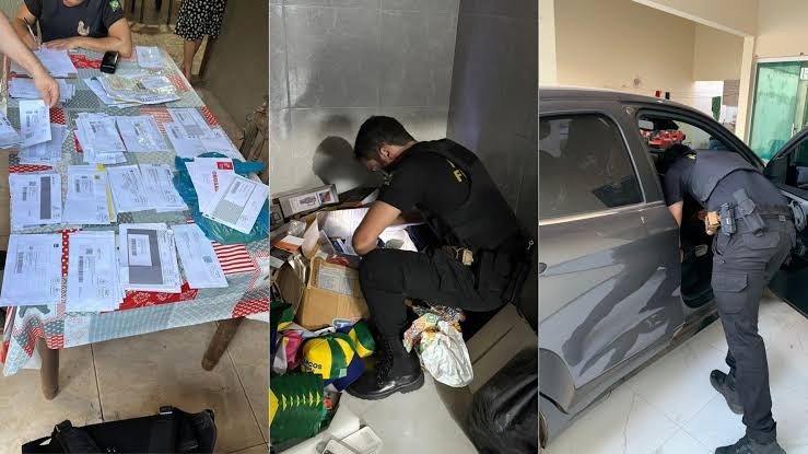 PF cumpre mandados em Bacabal contra grupo que interceptava cartões bancários nos Correios